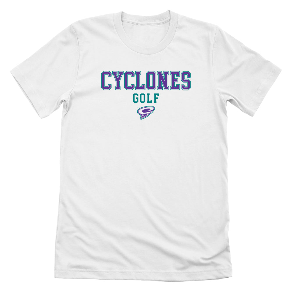 CCS Cyclones Golf - Purple (Front Print)