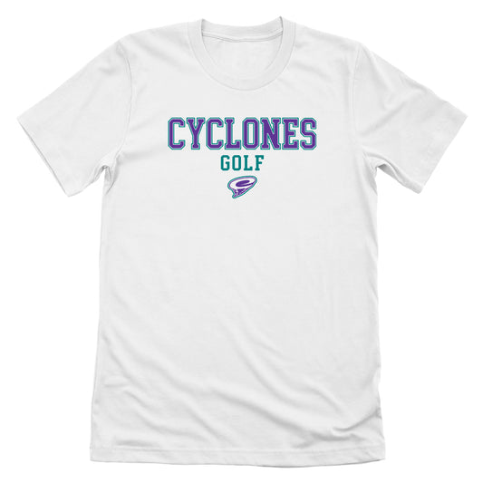 CCS Cyclones Golf - Purple (Front Print)